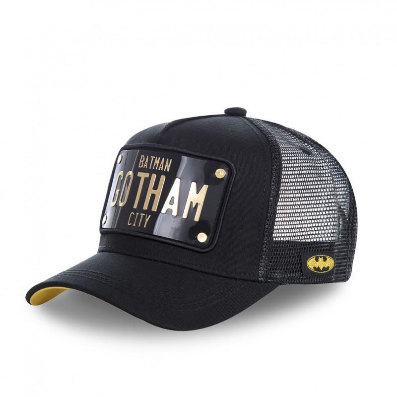 black dc hat