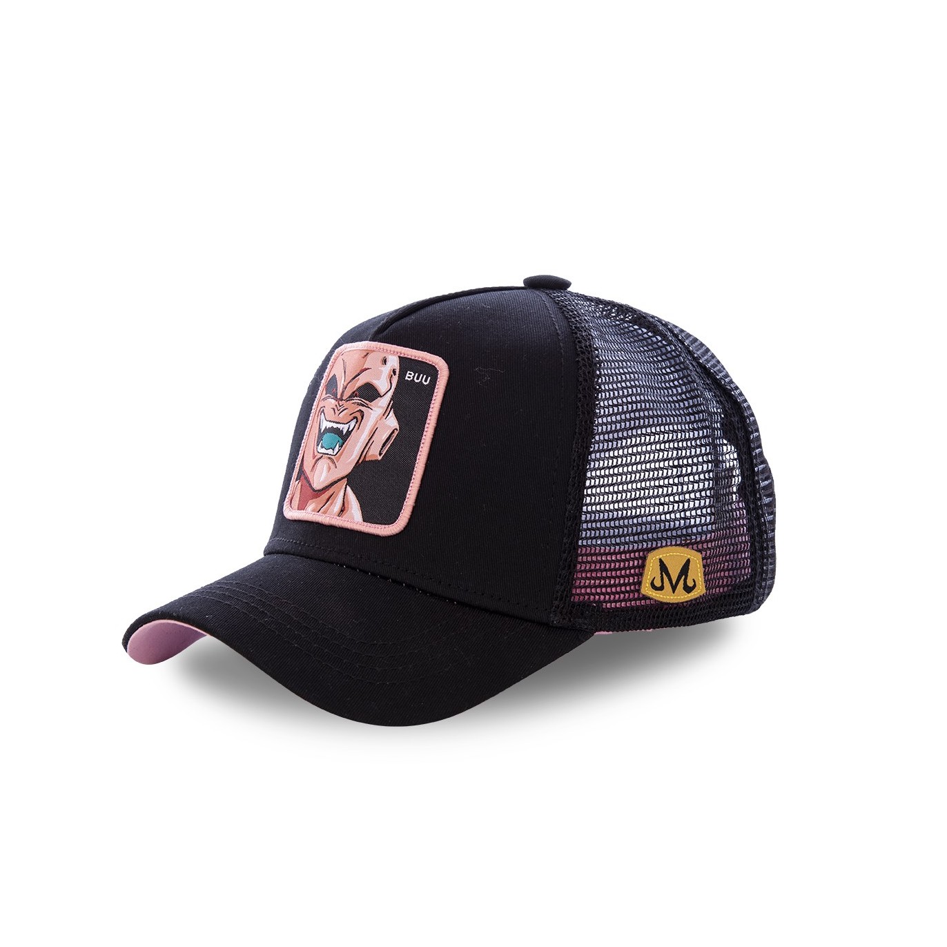 Casquette Capslab Dragon Ball Z Maijin Bû Noir et Rose Capslab - 1