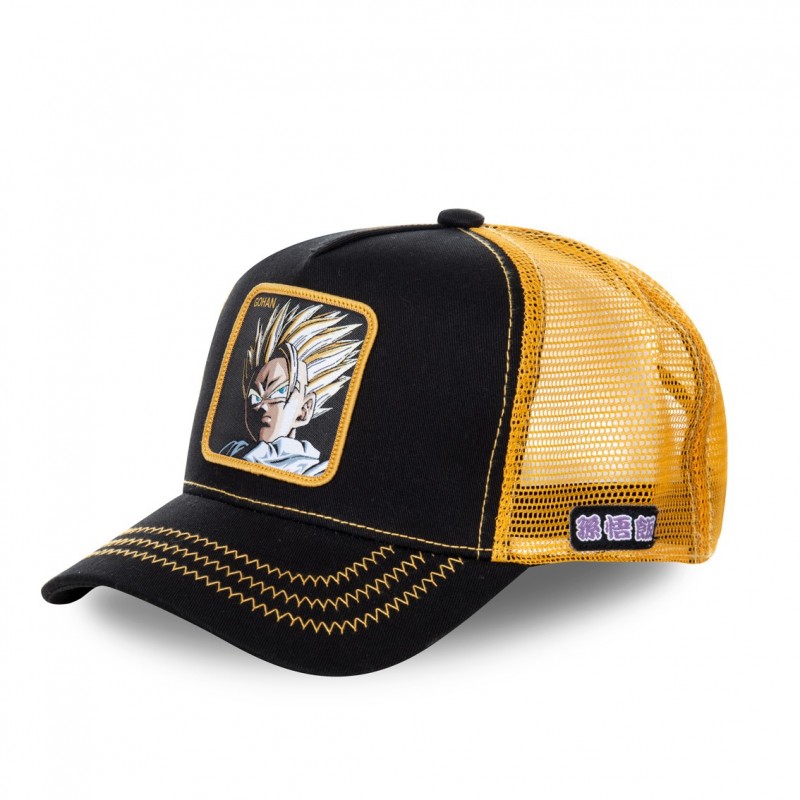 Casquette Capslab Dragon Ball Z Super Saiyan Noir et Doré Capslab - 1
