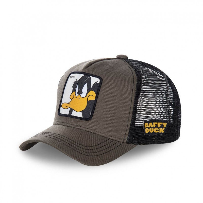 Casquette Capslab Looney Tunes Daffy Marron et Noir Capslab - 1