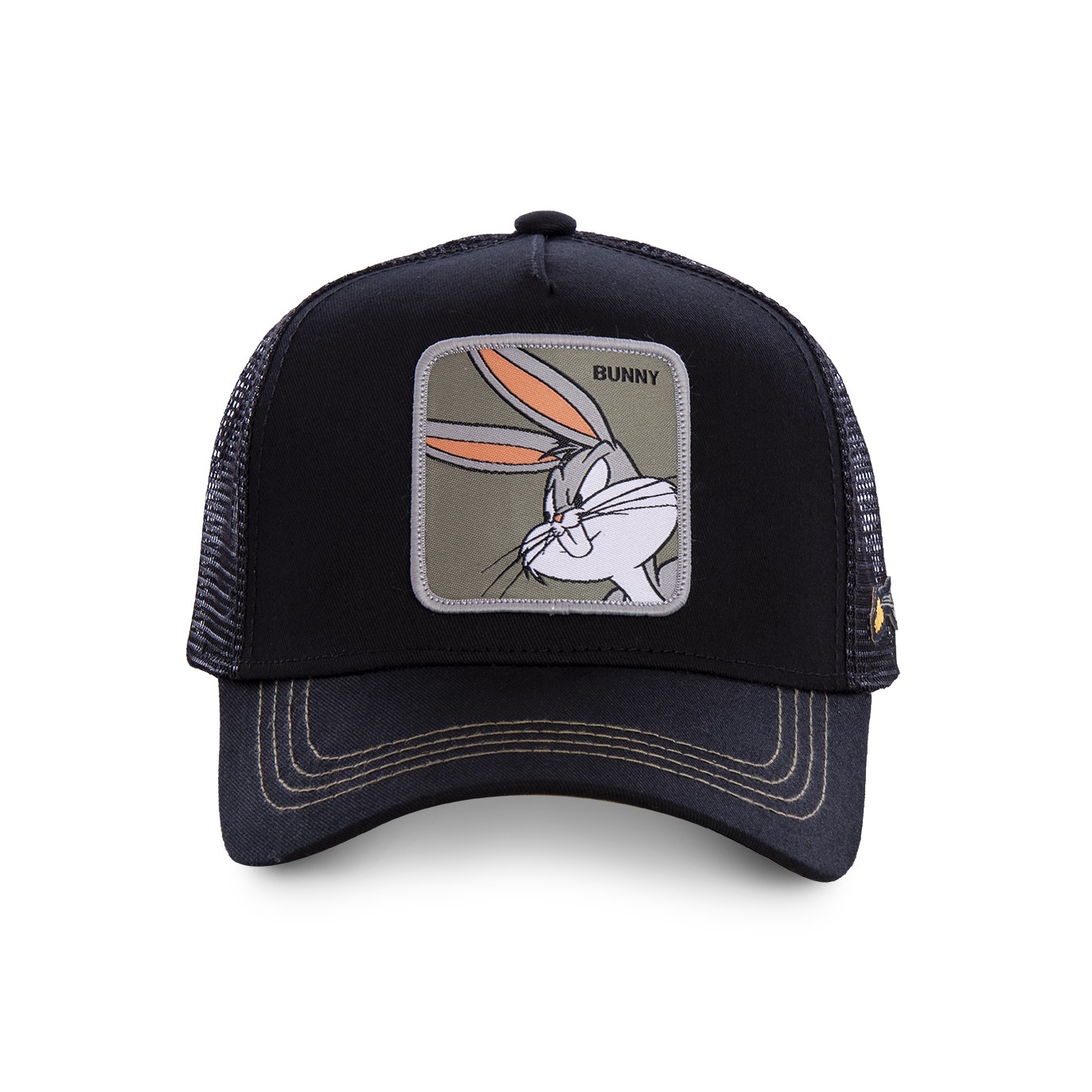 Casquette Trucker Looney Tunes Bugs Bunny Snapback Noir Capslab Capslab - 2