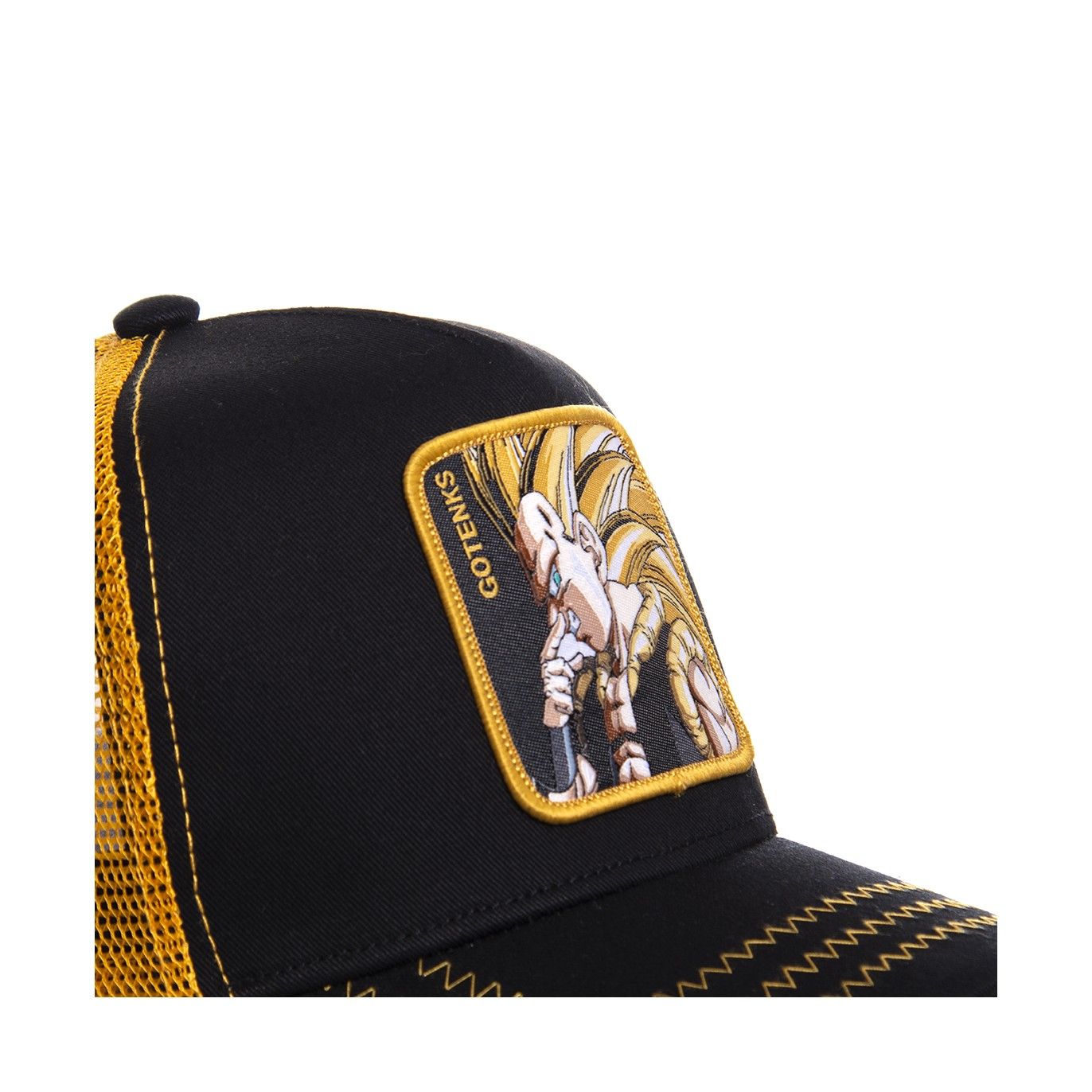 Casquette Trucker Dragon Ball Z Gotrunks Snapback Noir Capslab Capslab - 3