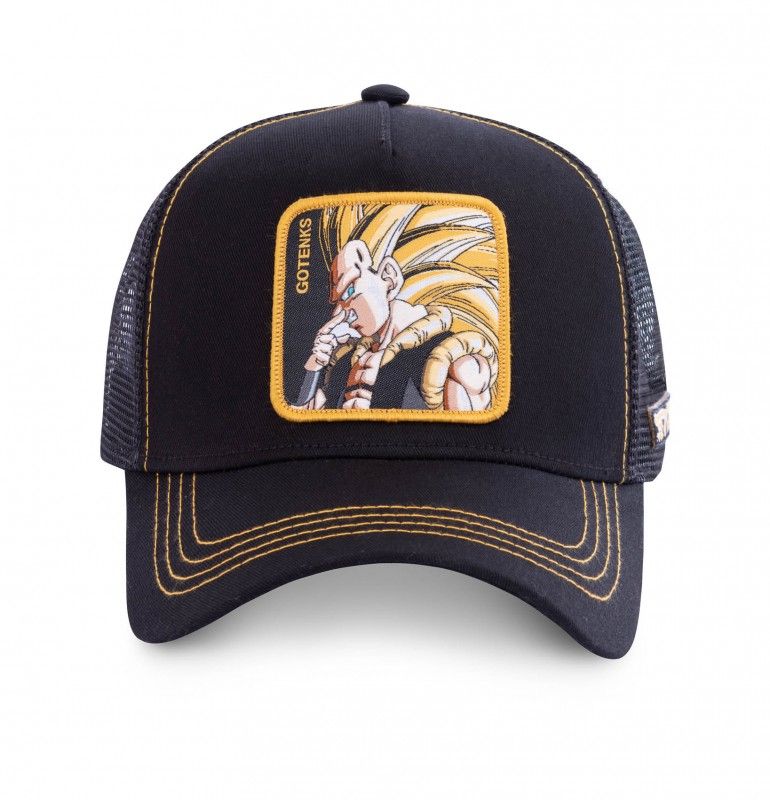 Casquette Trucker Dragon Ball Z Gotrunks Snapback Noir Capslab Capslab - 2