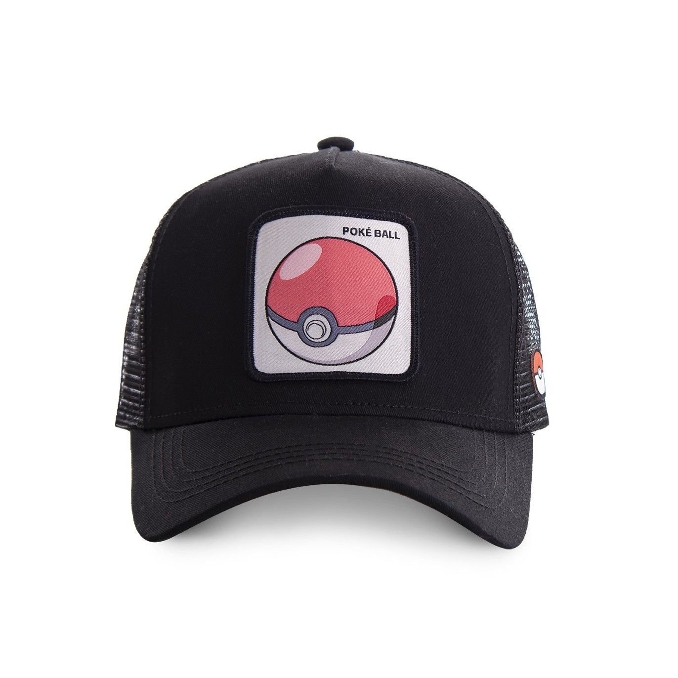 Casquette Trucker Pokemon Pokeball Snapback Noir Capslab Capslab - 2