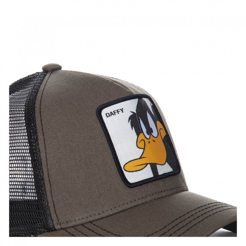 Men's Capslab Looney Tunes Daffy Brown and Black Cap Capslab - 3