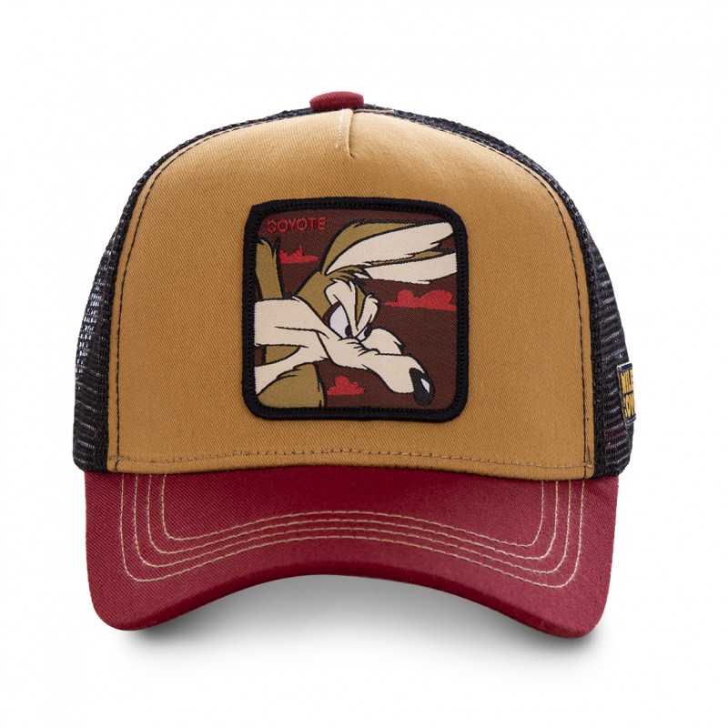 Casquette Trucker Looney Tunes Coyote Snapback Orange Capslab Capslab - 2