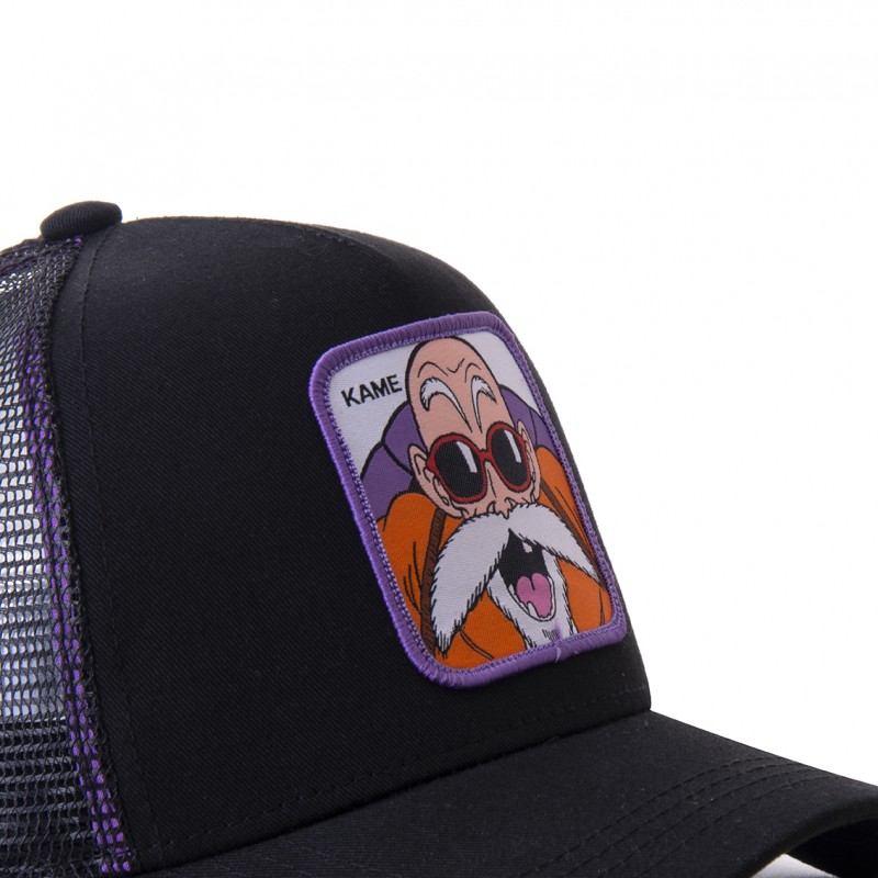 Men's Capslab Dragon Ball Z Kame Sennin Black and Purple Cap Capslab - 3