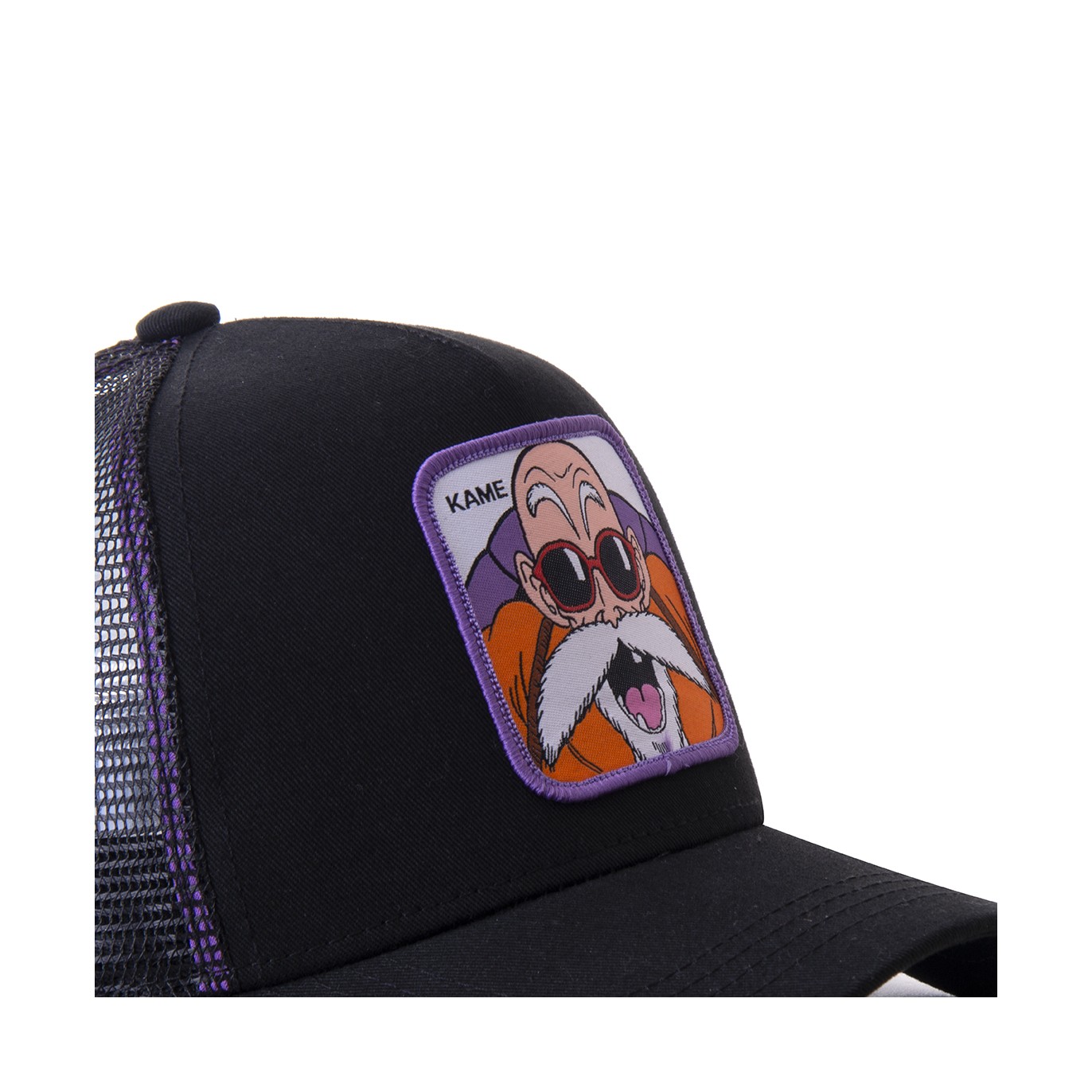 Men's Capslab Dragon Ball Z Kame Sennin Black and Purple Cap Capslab - 3