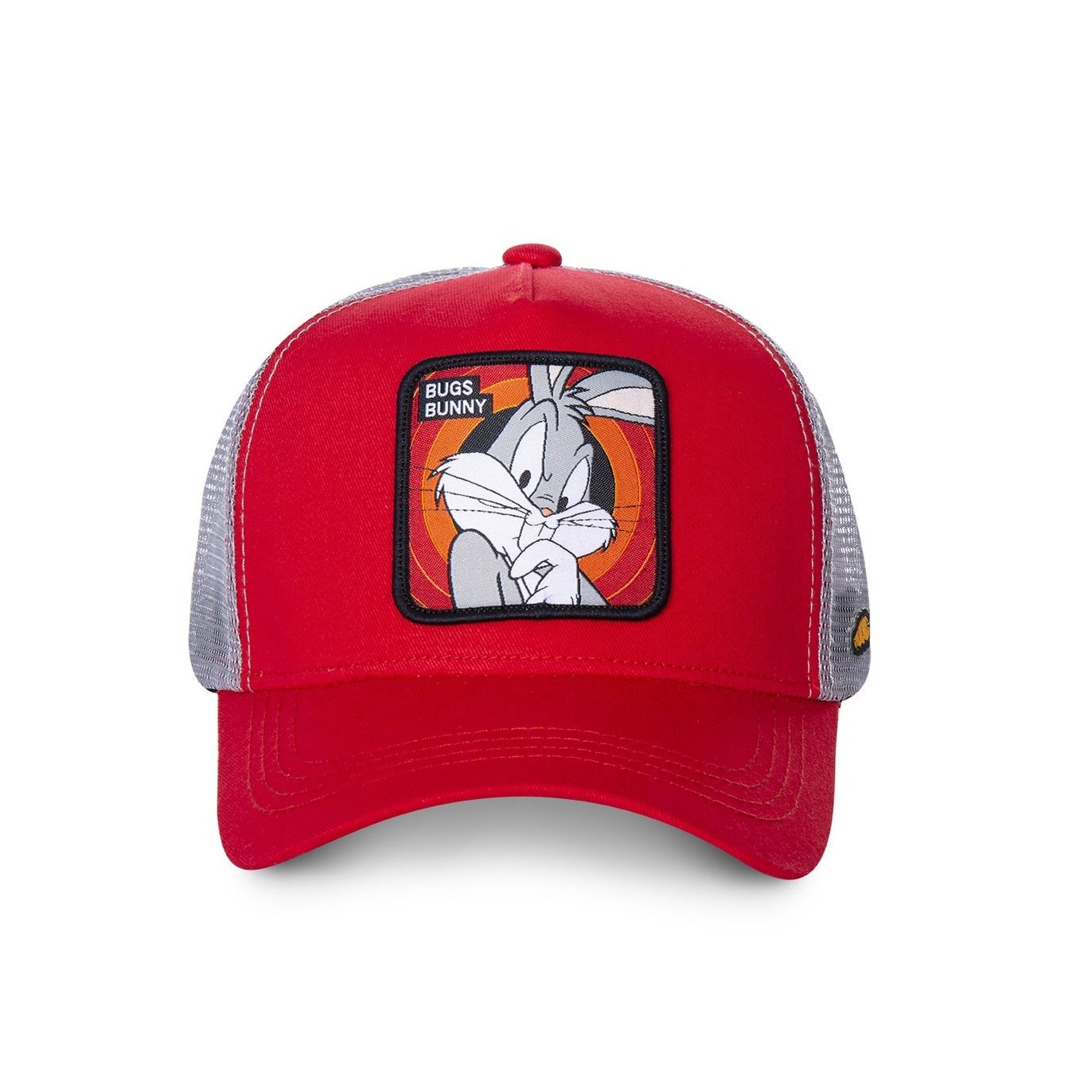 Men's Capslab Looney Tunes Bunny Red Trucker Cap Capslab - 2