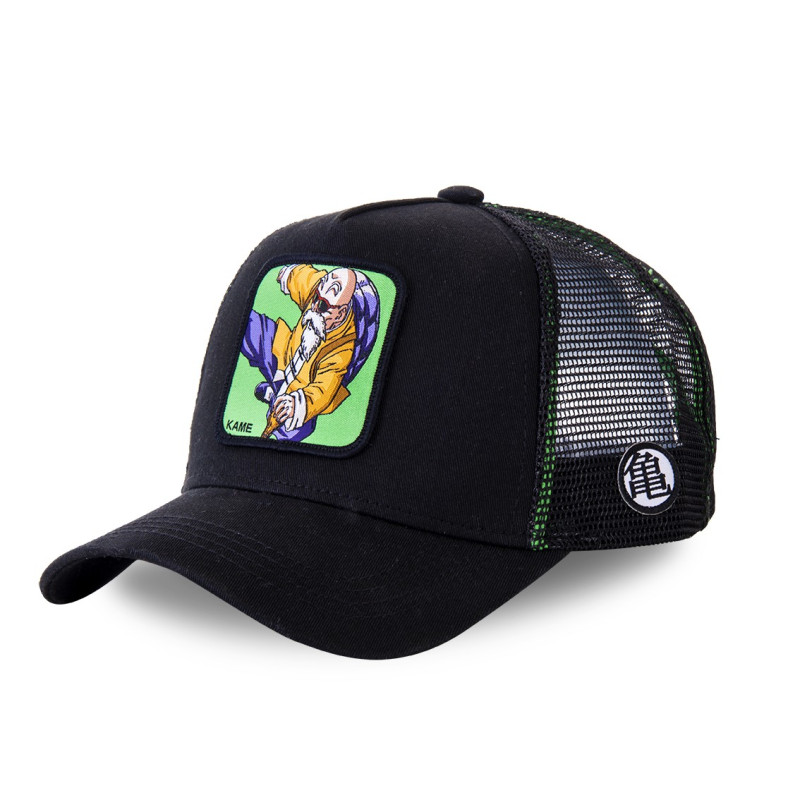 Casquette Capslab Dragon Ball Z Kame Noir et Vert Capslab - 1