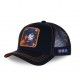 Men's Capslab Dragon Ball Z Goten Black Trucker Cap Capslab - 1