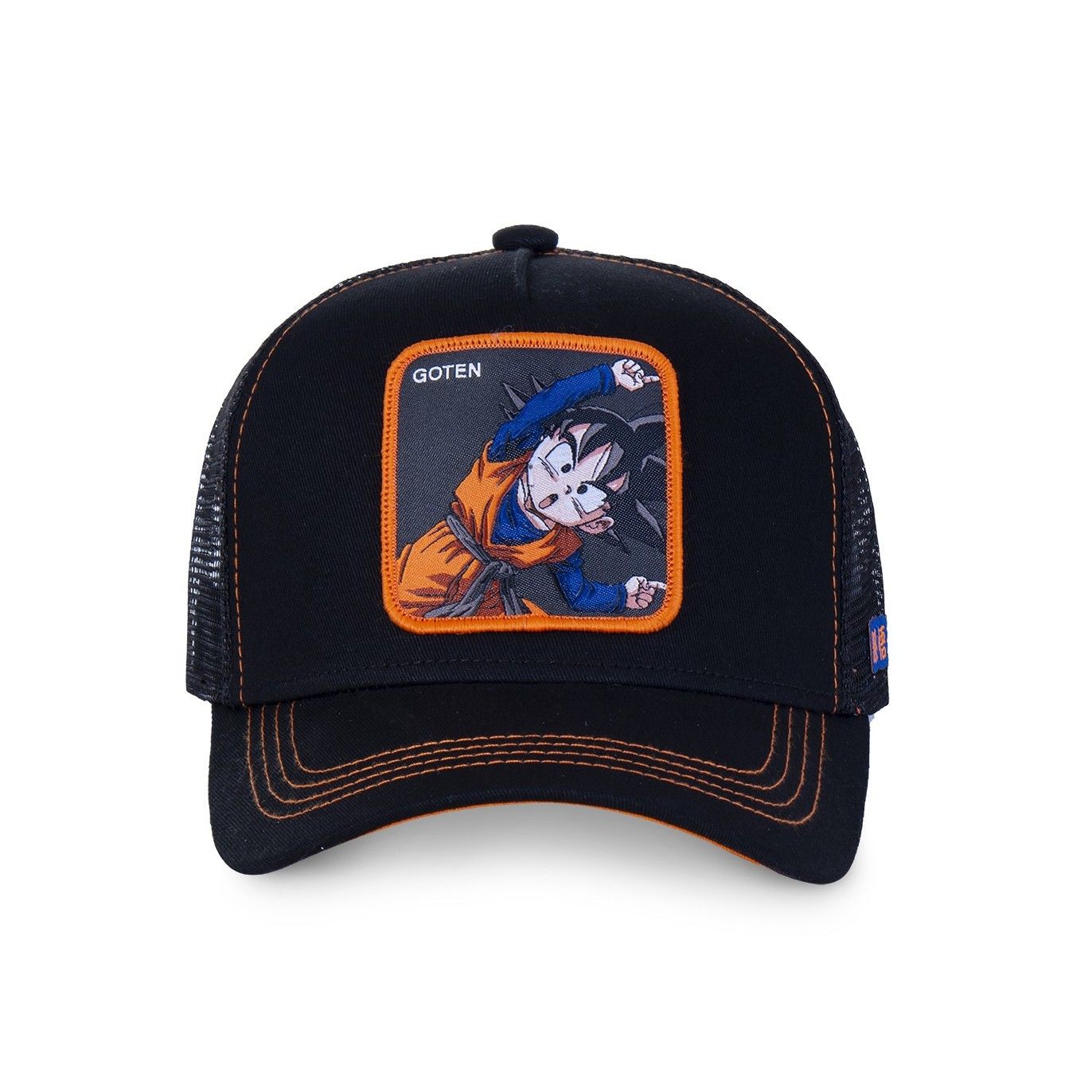 Men's Capslab Dragon Ball Z Goten Black Trucker Cap Capslab - 2