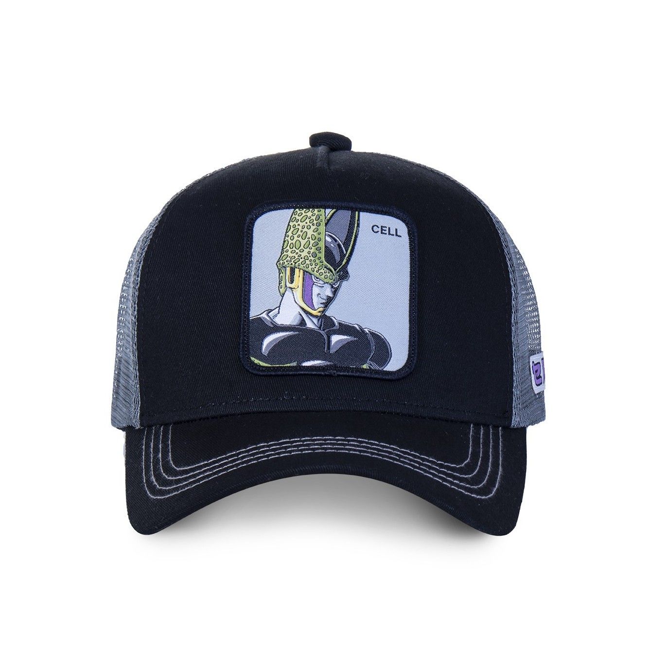 Casquette Trucker Dragon Ball Z Cell Snapback Noir Capslab Capslab - 2