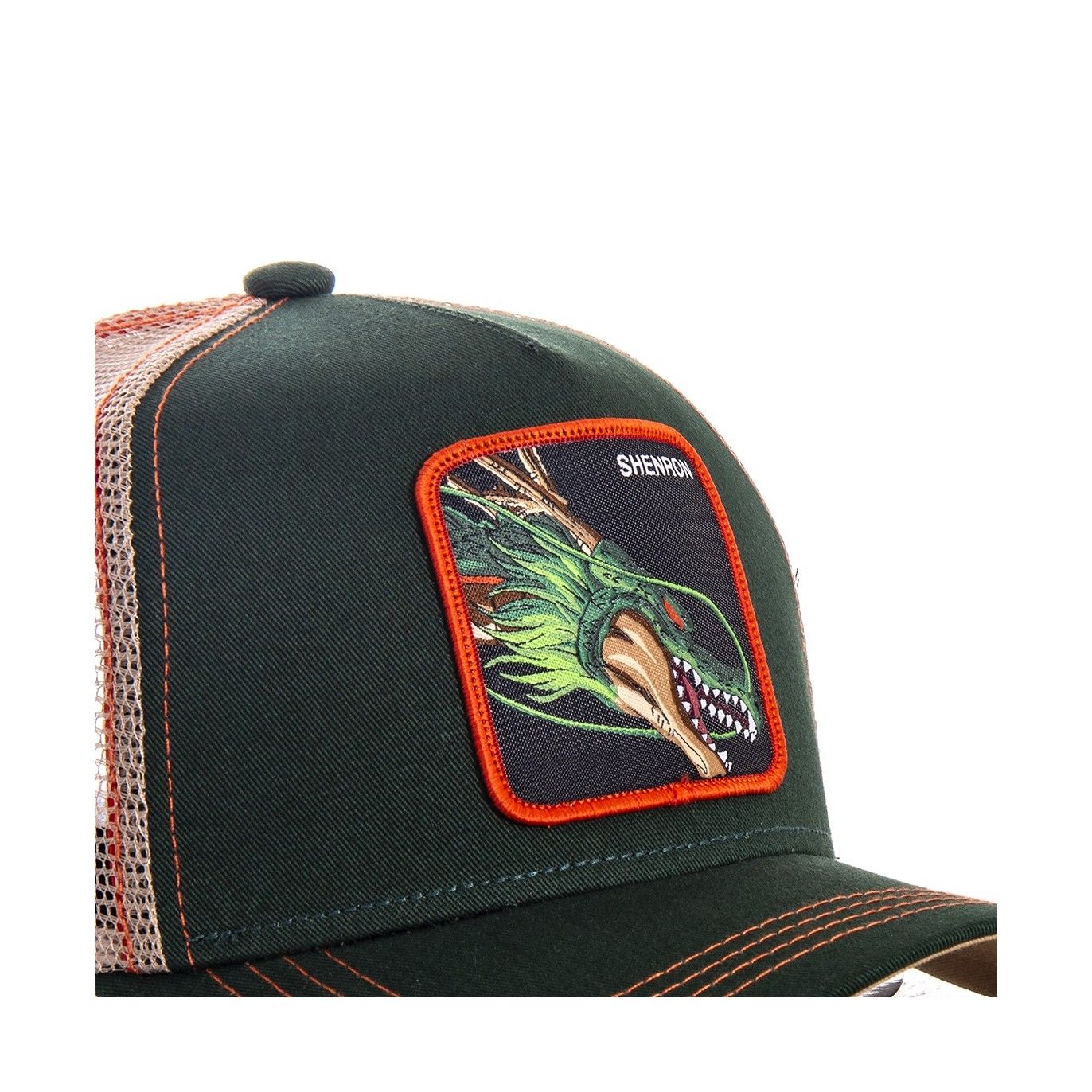 Casquette Trucker Dragon Ball Z Shenron Snapback Vert Capslab Capslab - 3