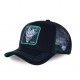 Men's Capslab DC Comics Joker Black Trucker Cap Capslab - 1