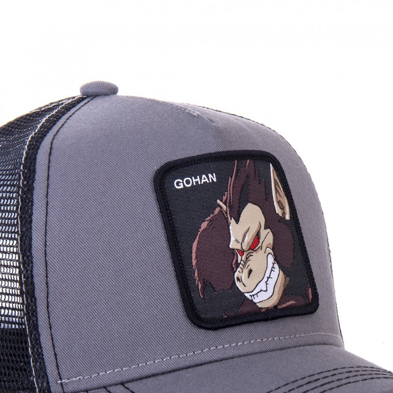 Men's Capslab Dragon Ball Z Gohan Grey Cap Capslab - 3