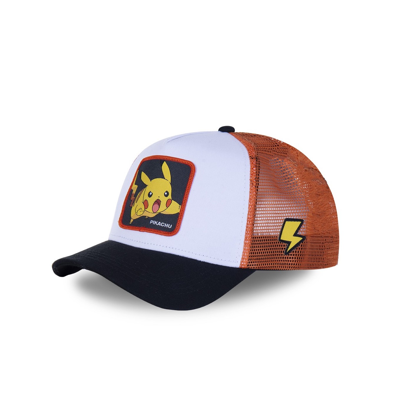 Men's Capslab Pokemon Pikachu White Cap Capslab - 1