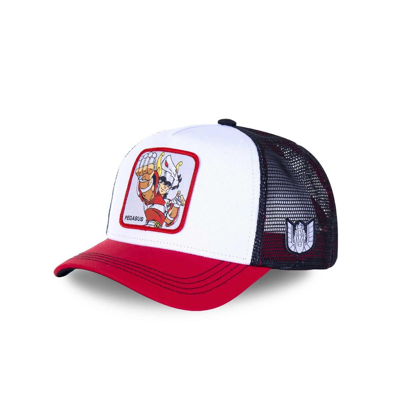 Men's Capslab Saint Seiya Pegasus White Cap Capslab - 1