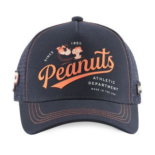 Casquette Trucker Peanuts Snapback Bleu Capslab Capslab - 2