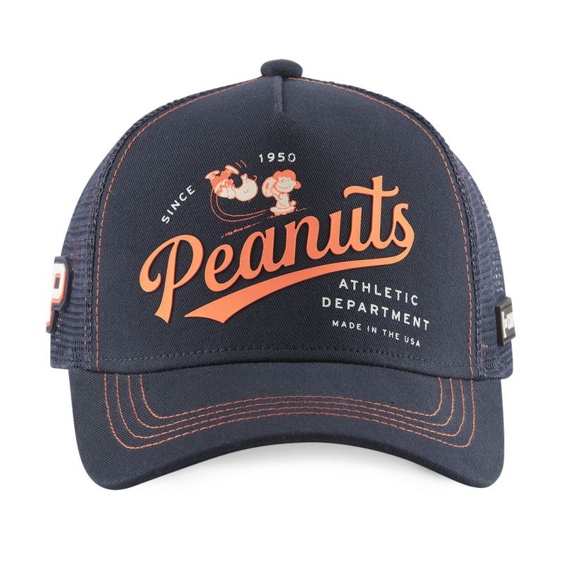 Casquette Trucker Peanuts Snapback Bleu Capslab Capslab - 2