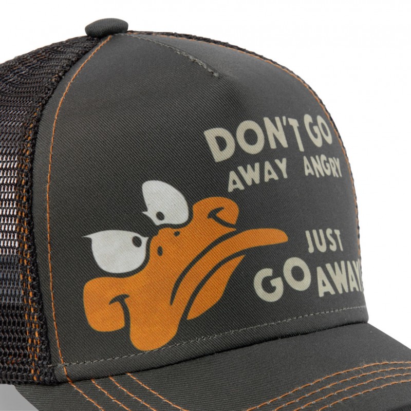 Casquette Trucker Looney Tunes Daffy Duck Snapback Noir Capslab Capslab - 3