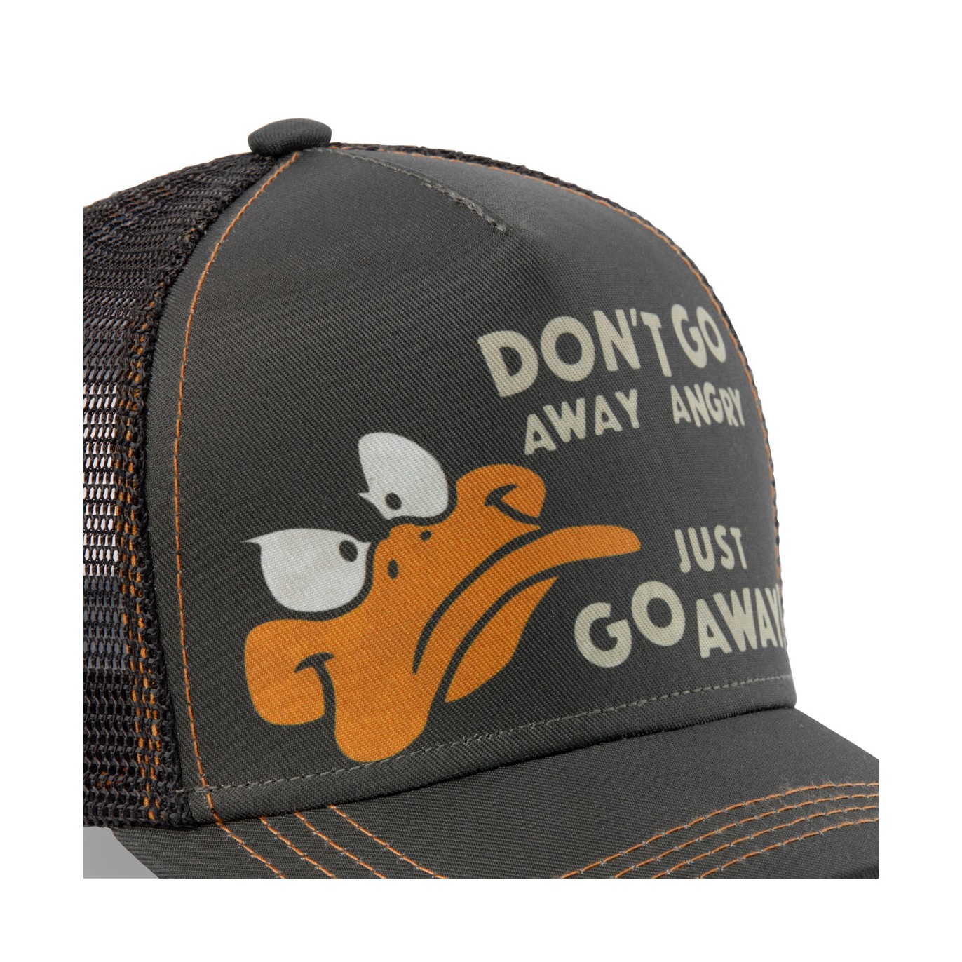 Casquette Trucker Looney Tunes Daffy Duck Snapback Noir Capslab Capslab - 3