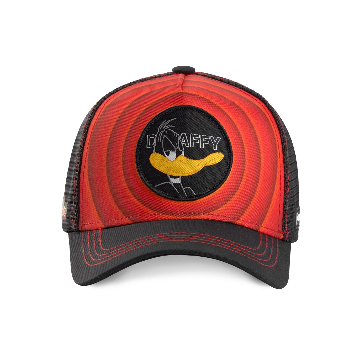Casquette Trucker Looney Tunes Daffy Duck Snapback Rouge Capslab Capslab - 2