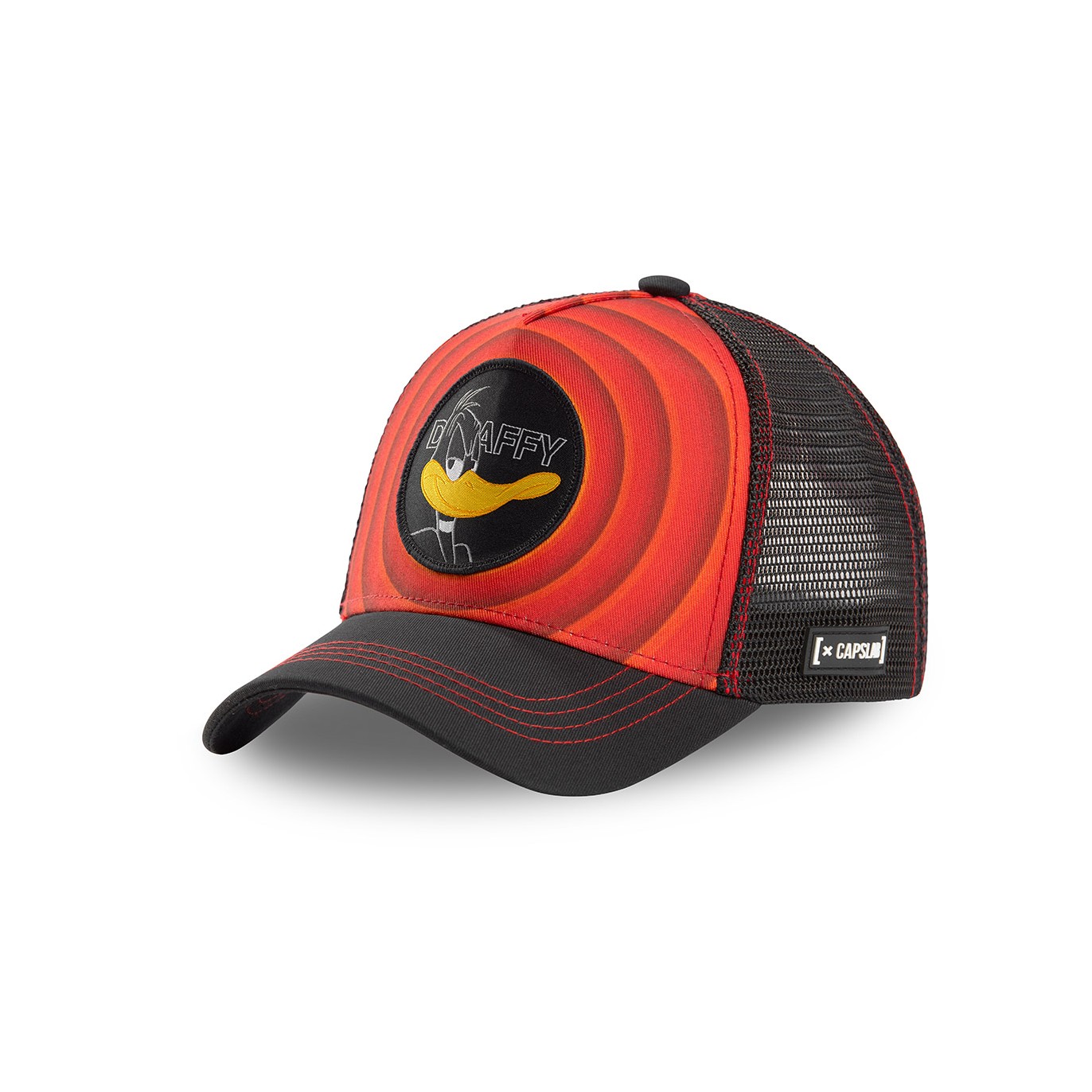 Casquette Trucker Looney Tunes Daffy Duck Snapback Rouge Capslab Capslab - 1