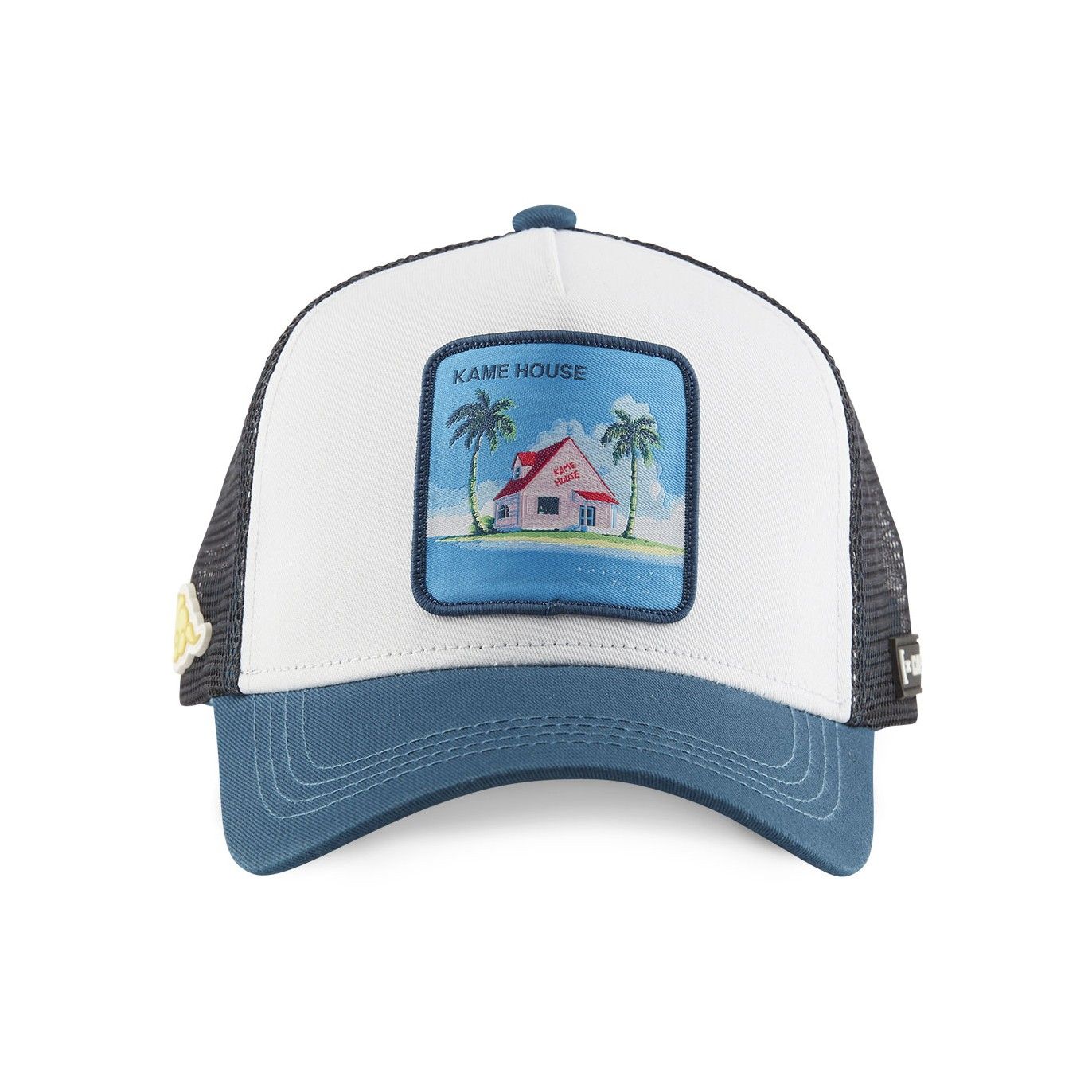 Casquette Trucker Dragon Ball Tortue Geniale Snapback Blanc Capslab Capslab - 2