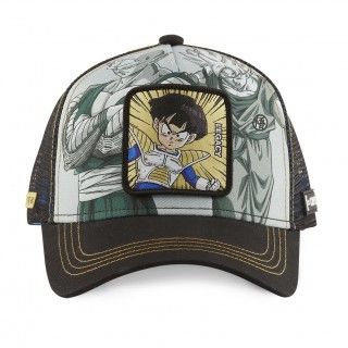 Casquette Trucker Dragon Ball Z Gohan Snapback Gris Capslab Capslab - 2