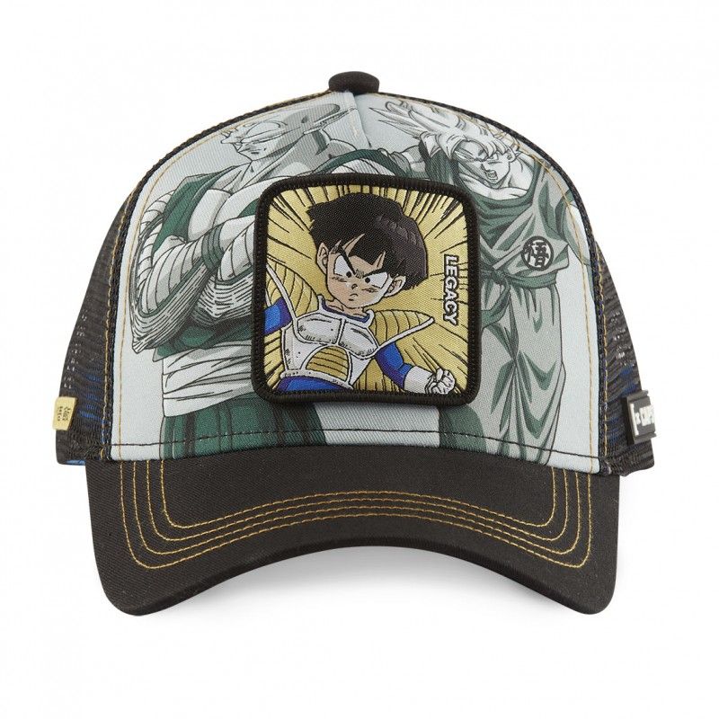 Men's Capslab Dragon Ball Z 4 Legacy Grey Cap Capslab - 2