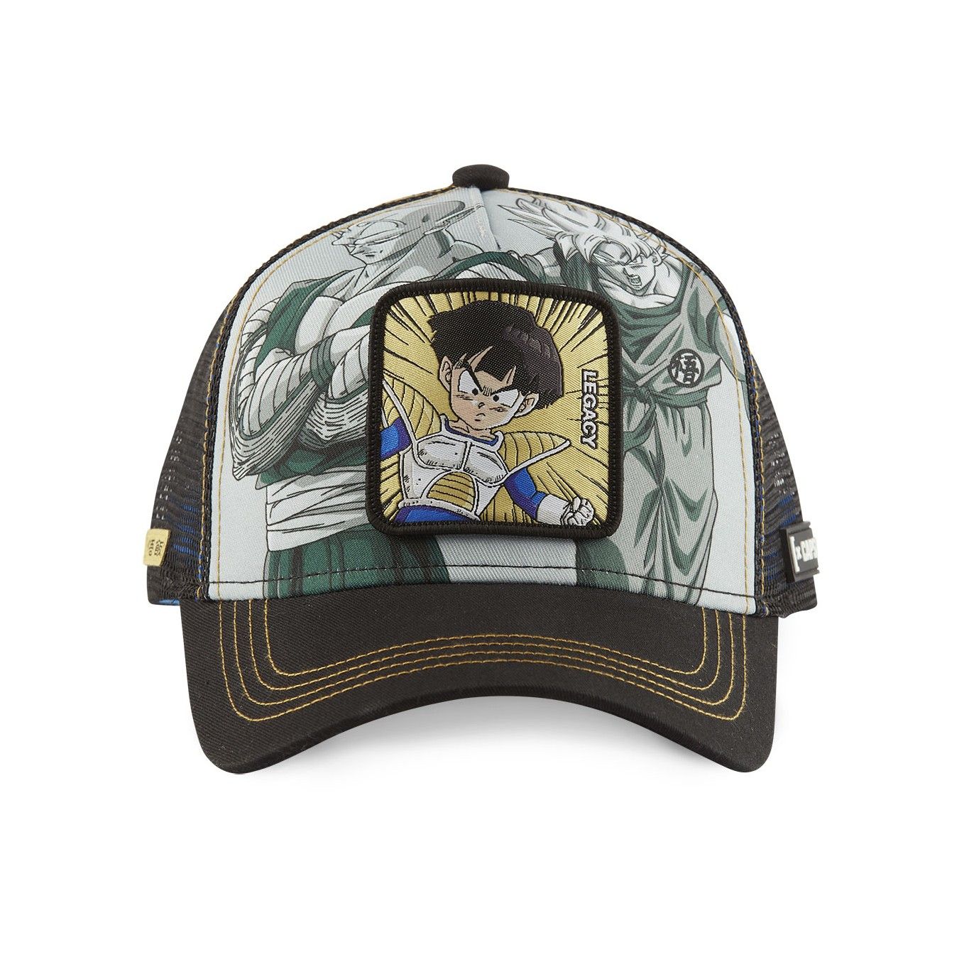 Men's Capslab Dragon Ball Z 4 Legacy Grey Cap Capslab - 2