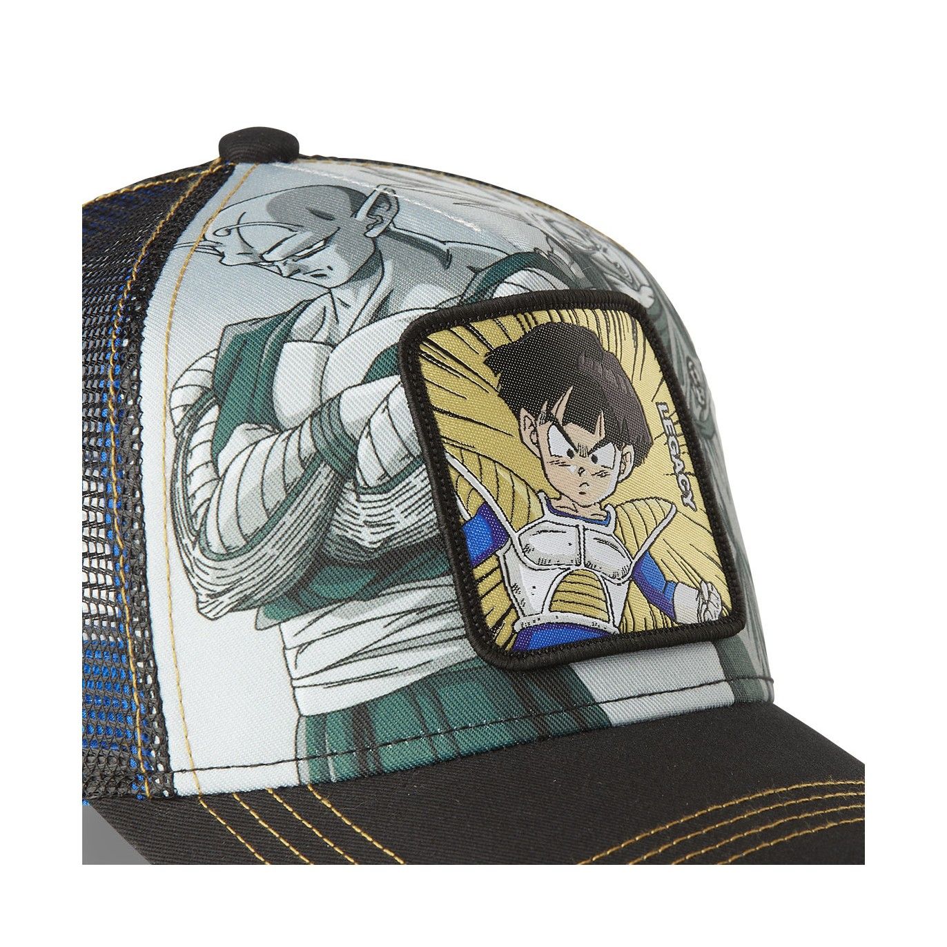 Men's Capslab Dragon Ball Z 4 Legacy Grey Cap Capslab - 3