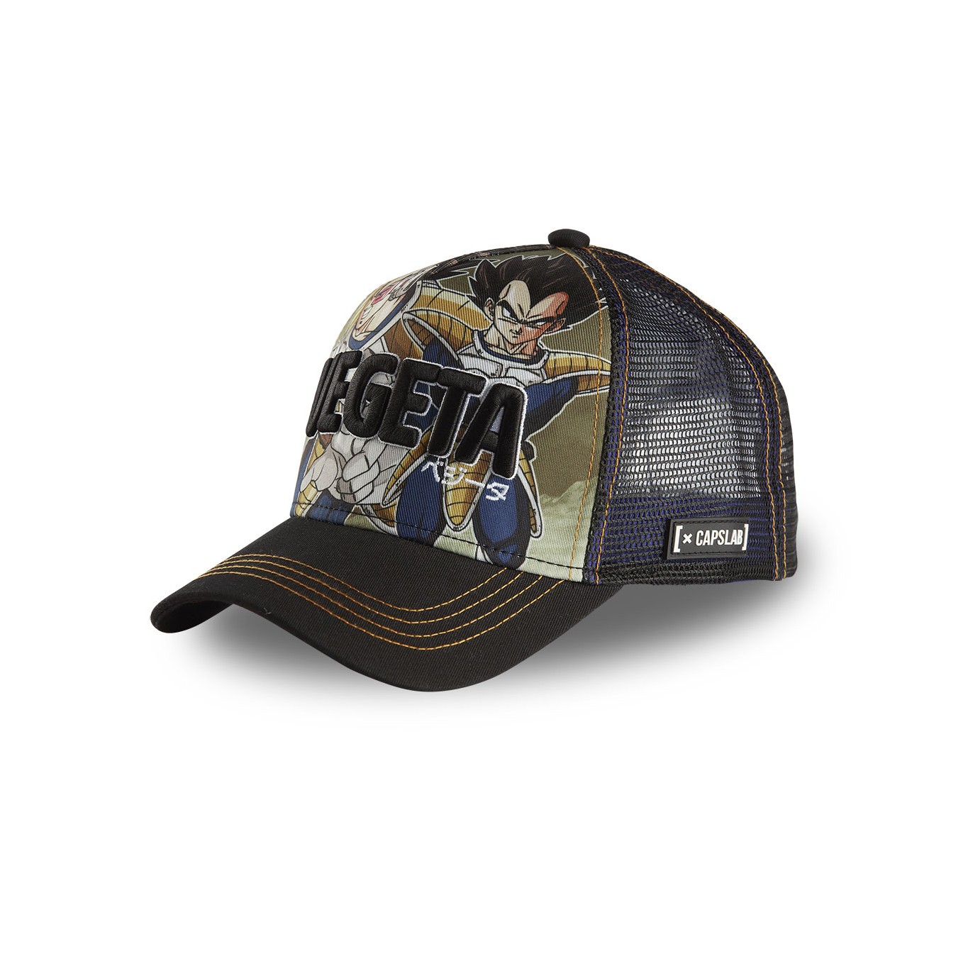 Casquette Capslab Dragon Ball Z 4 Vegeta Capslab - 1