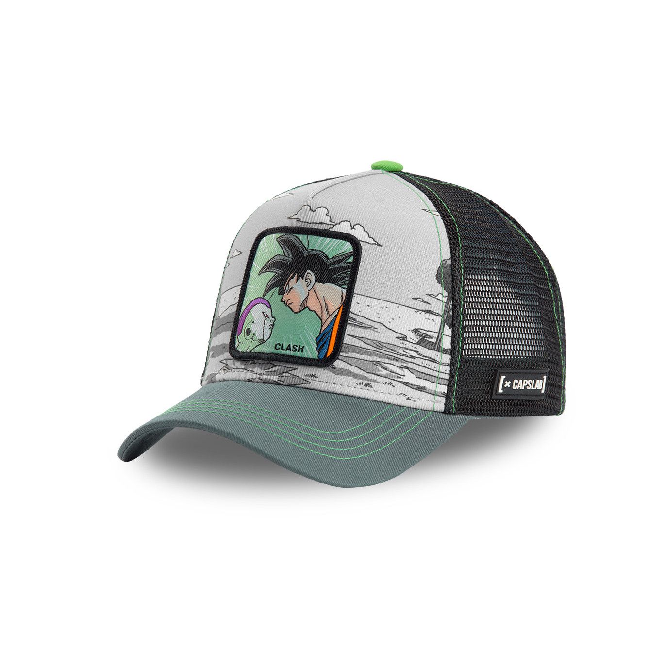 Men's Capslab Dragon Ball Z 4 Clash Grey Cap Capslab - 1