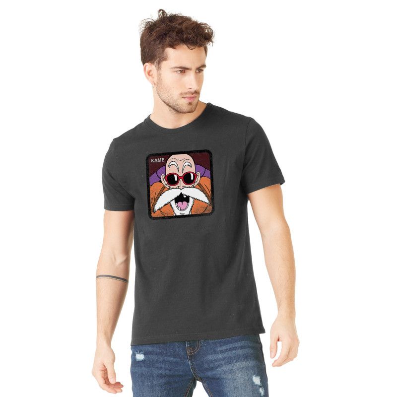 T-shirt Dragon Ball Z Tortue Geniale Homme Gris Capslab Capslab - 1