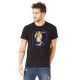 T-Shirt Capslab homme Dragon Ball Z Vegeta Saiyan Noir Capslab - 1