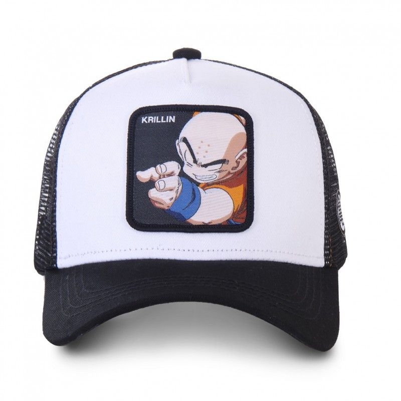 Casquette Trucker Dragon Ball Z Krilin Snapback Blanc Capslab Capslab - 2