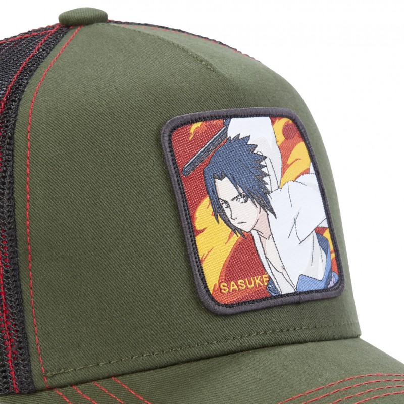 Men's Capslab Naruto Sasuke Grey Cap Capslab - 2