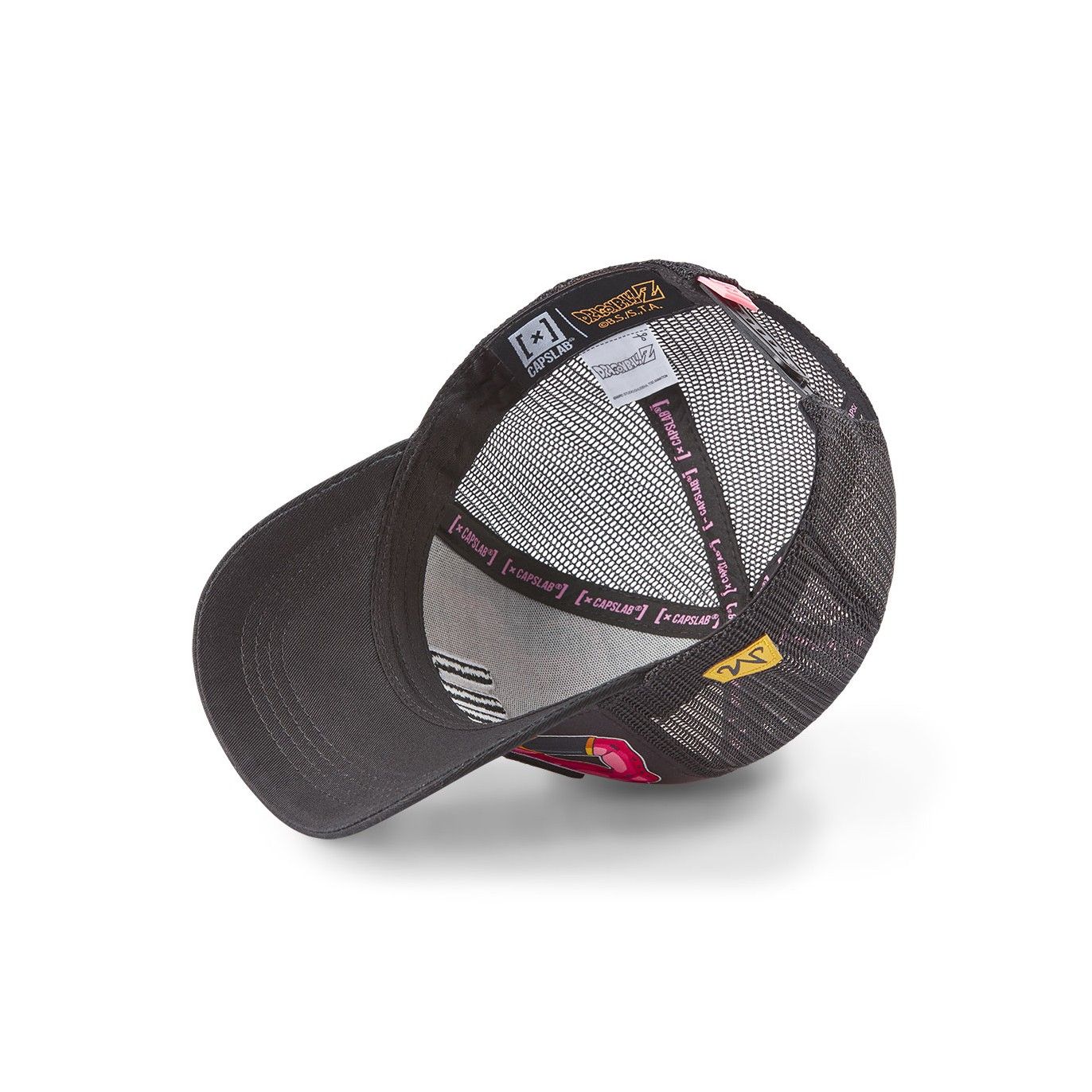 Men's Capslab Dragon Ball Z 4 Buu Grey Cap Capslab - 5