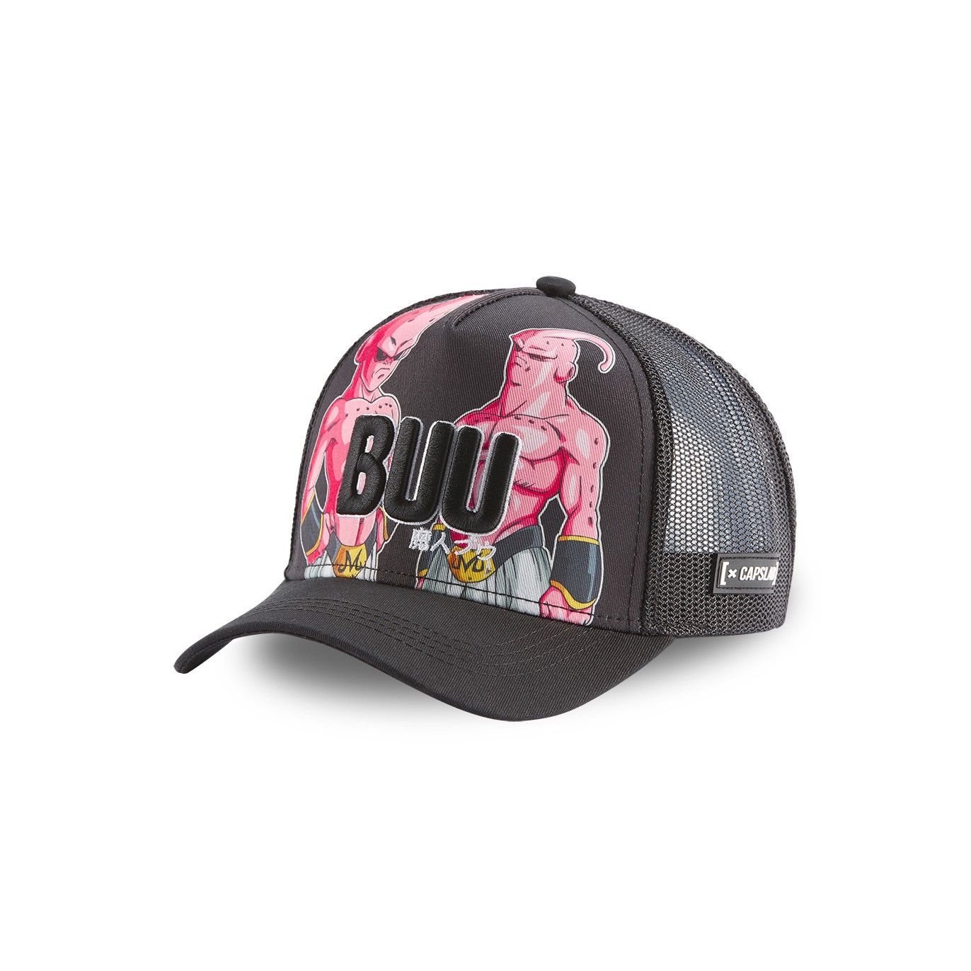 Men's Capslab Dragon Ball Z 4 Buu Grey Cap Capslab - 1