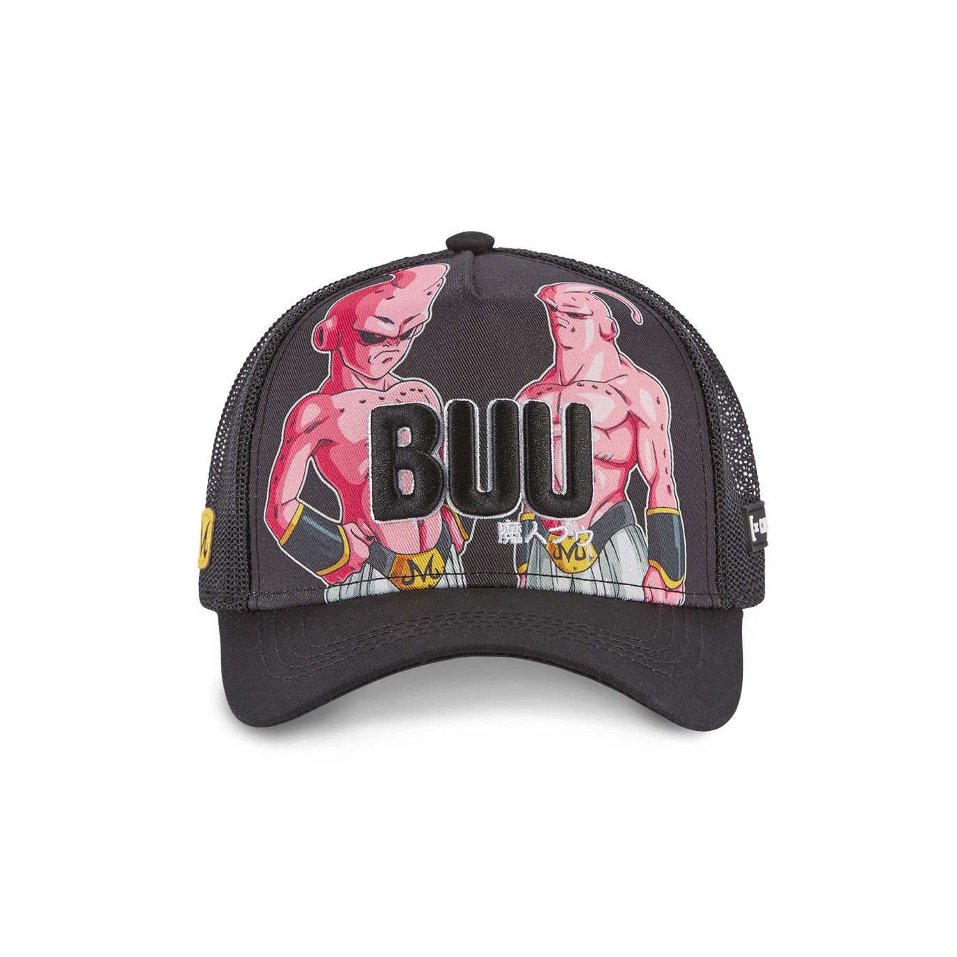 Casquette Trucker Dragon Ball Z Buu Snapback Gris Capslab Capslab - 2
