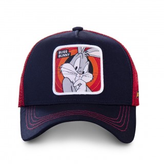 Casquette Trucker Looney Tunes Bugs Bunny Snapback Noir Capslab Capslab - 2
