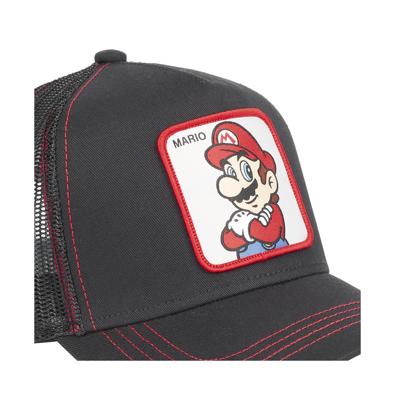 Men's Capslab Super Mario White Trucker Cap Capslab - 3