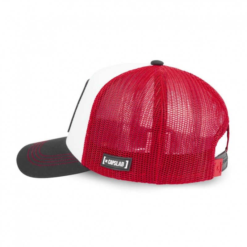 Casquette Capslab Trucker Super Mario Blanc Capslab - 4