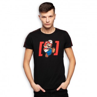 Men's Super Mario Black Tee Shirt Capslab - 1