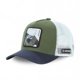 Casquette Trucker Naruto Shippuden Kakashi Snapback Vert Capslab