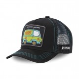 Casquette Trucker Scooby-Doo Snapback Noir Capslab