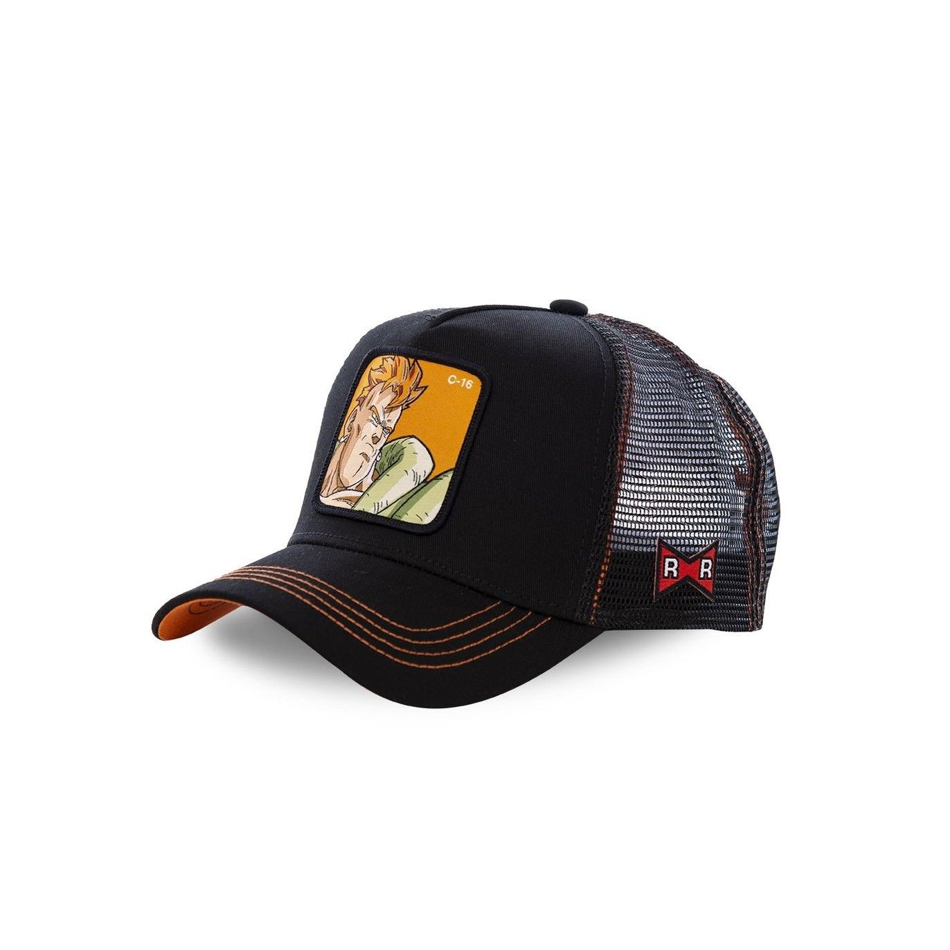 Casquette Trucker Dragon Ball Z C16 Snapback Noir Capslab Capslab - 1