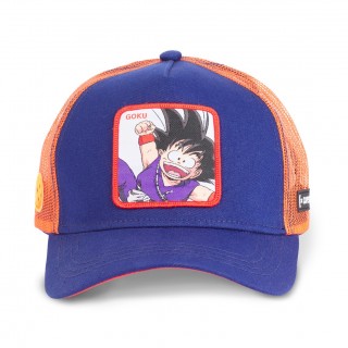 Casquette Trucker Dragon Ball Goku Snapback Violet Capslab Capslab - 2